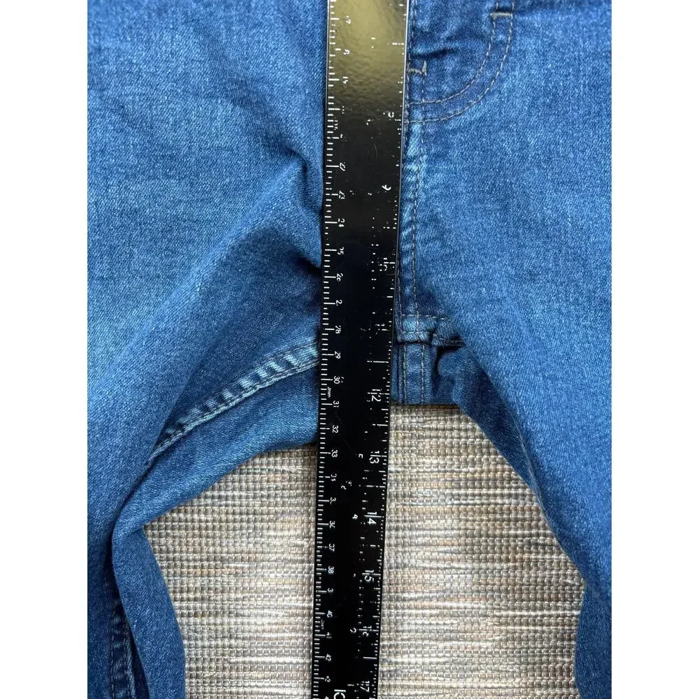 Copper Denim Jeans Mens 38x30 Blue Medium Wash Regular Straight Stretch Pants
